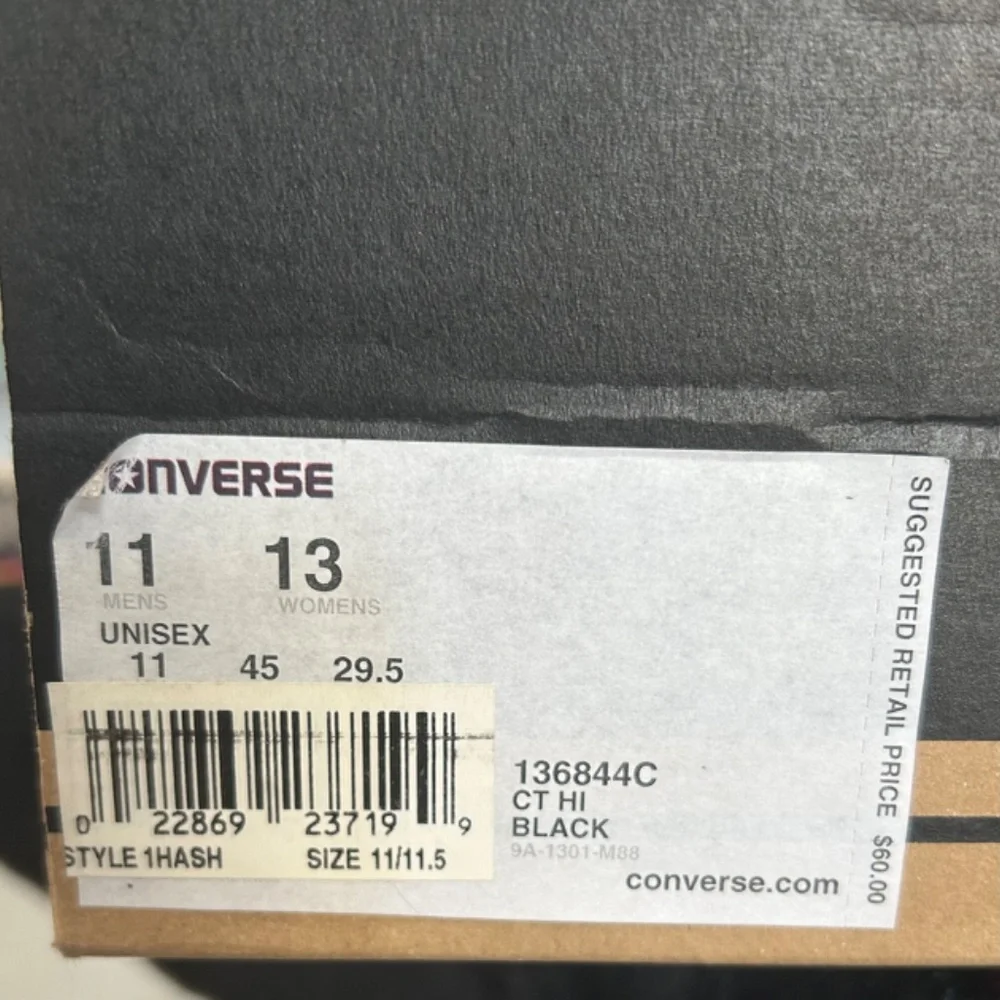 Converse CT‎ Hi Black Dye - Picture 9 of 9